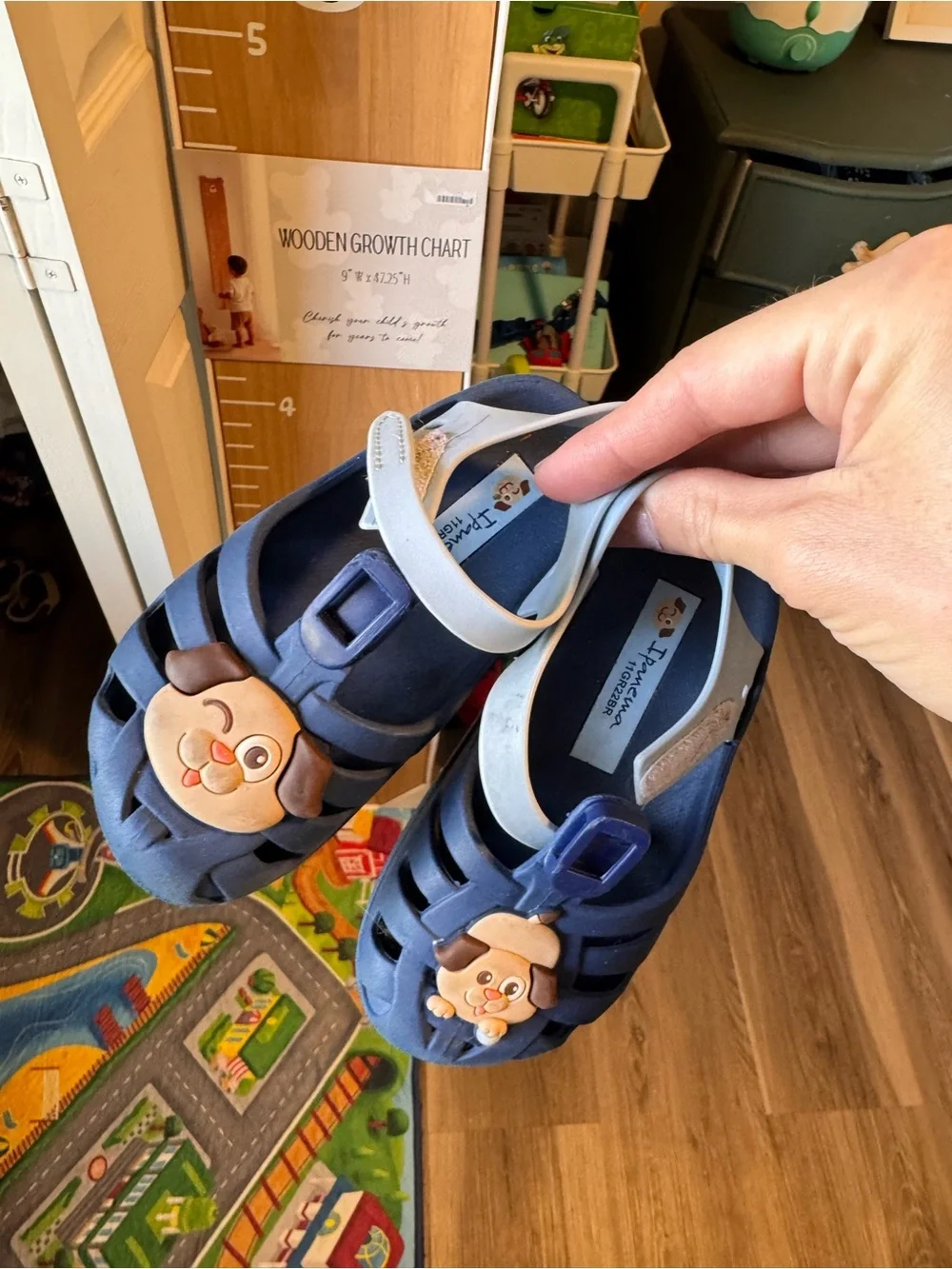 Kids Sandals with Puppy  -